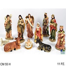 PRESEPE STATUE SET 11 PZ CM 55
