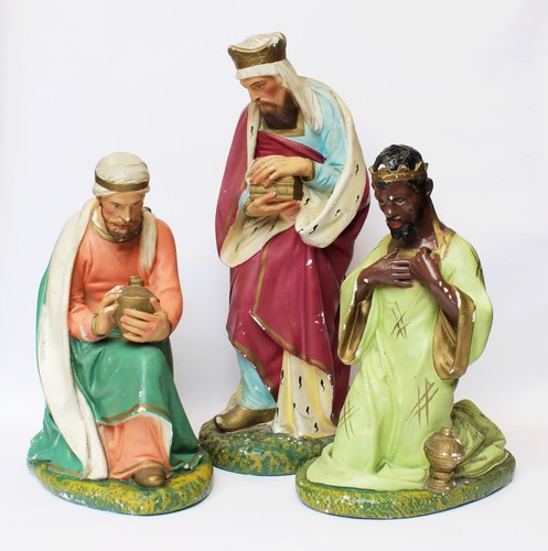 Grandi statuine presepe - statuine,