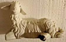 STATUA PRESEPE PECORA BIANCA