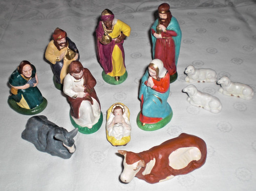 Presepe vintage set - , 12
